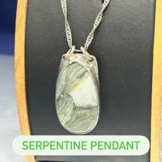 Serpentine Pendant