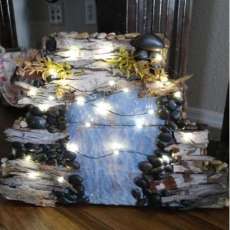 Waterfall Night Light