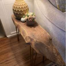 Gorgeous Walnut Side Table
