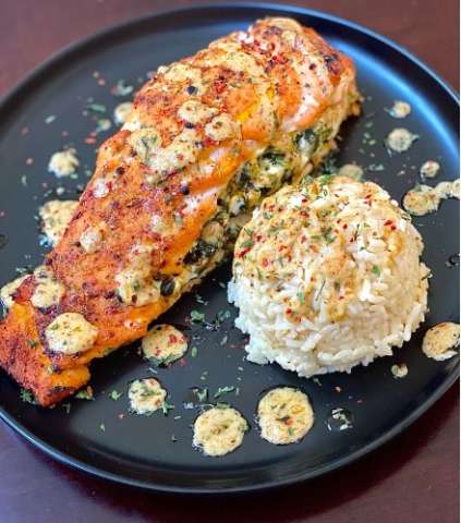 Stuffed Salmon