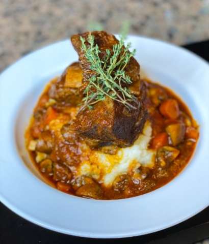 Wine Braised Beef Short Ribs