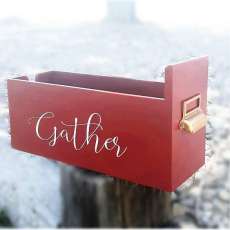 Upcycled Vintage Library Card Drawer