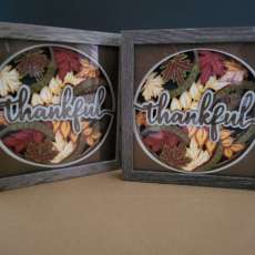 3d Paper Mandala Framed 8x8