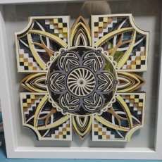 3d Framed Mandala