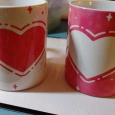 Heart Mugs
