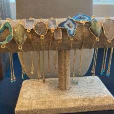 Gemstone & Druzy Slider Bracelets