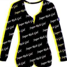 Super Rich Girl Onesie