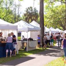 Booths at Art in the Park