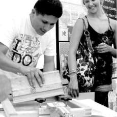 Live Screen Printing - Hit + Run