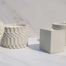 Concrete Contained Candles