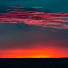 Sunset Over New Mexico