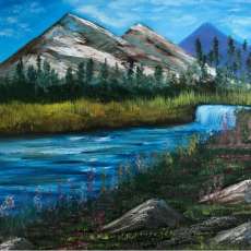 16” X 20” Original Oil Painting on Linen.