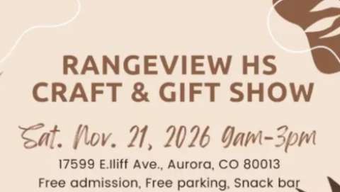 Rangeview High School Fall Craft and Gift Show