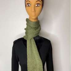 Olive Bamboo and Silk Yarn