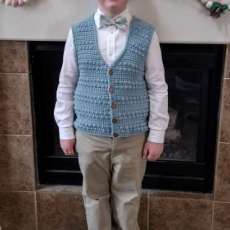 Boy's Spring Weave Vest
