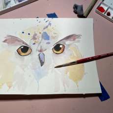 Abstract Owl