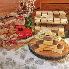 Christmas Soap Display