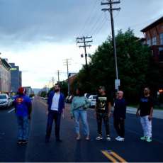 Little Moses Jones in the Street