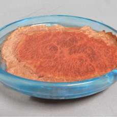 Bowl From Red Coolibah With Blue Resin