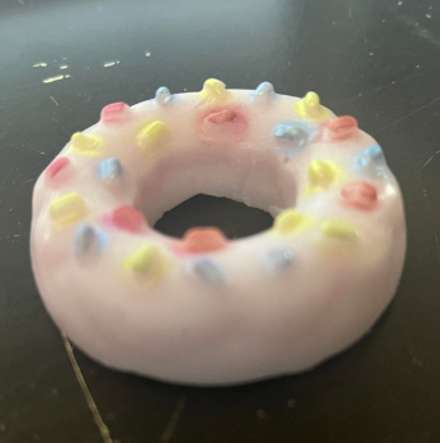 Blueberry Donut Candle