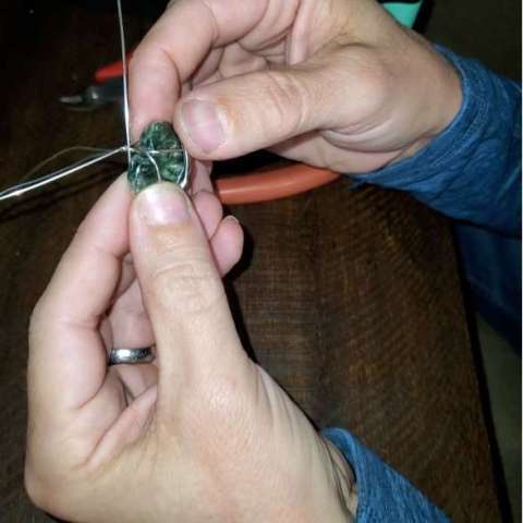 Wrapping a Pendant