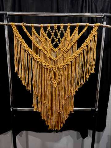 Mustard Macrame