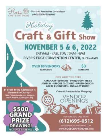 November 5-6, 2022 - Holiday Craft and Gift Show