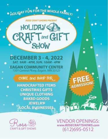 December 3-4, 2022 - Holiday Craft and Gift Show