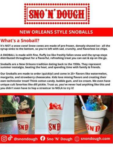 What Is a Sno Ball?