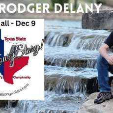 Rodger Delany at Texas State Songwriter's Championship - Show Flyer