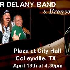 Colleyville Concert in the Plaza Series With Rodger Delany Band & Bronson Louis - April 2025