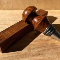 Bolivian Rosewood Bottle Stopper
