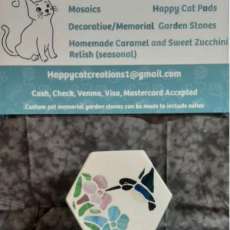 Octagonal Hummingbird Stone