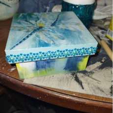 Dragonfly Trinket Box
