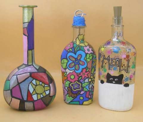 Hand Painted Incense Burners