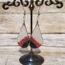 Teardrop Resin Earrings