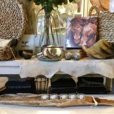 Driftwood Candlelit Centerpiece