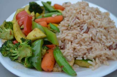 Rice & Vegetables