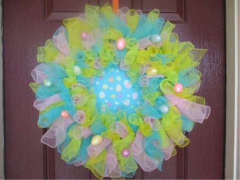 Eggscellent Easter Wreath