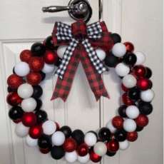 Red, White, Black W/Buffalo Plaid