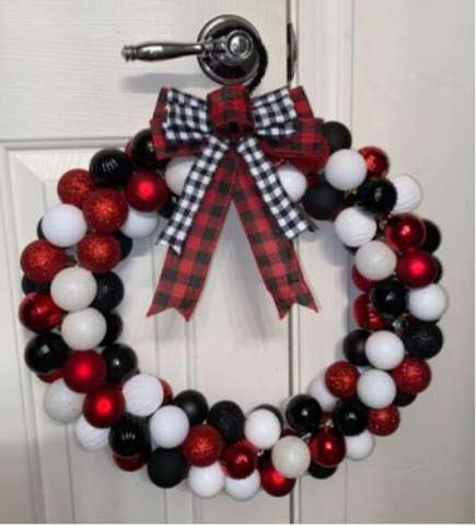 Red, White, Black W/Buffalo Plaid