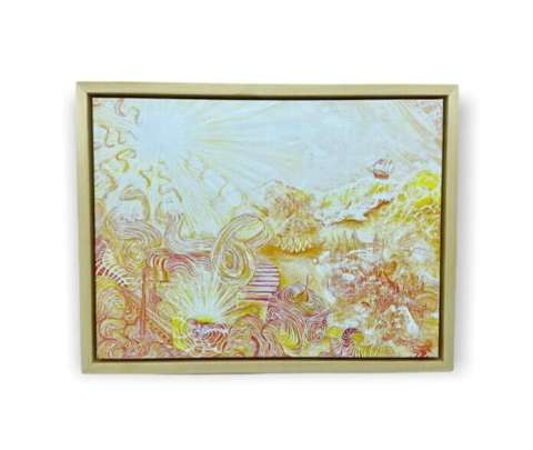 'Sun Bliss' 18x24 Inch Canvas Wrap
