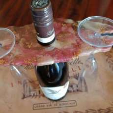 Marbled Rose Wine Canopy