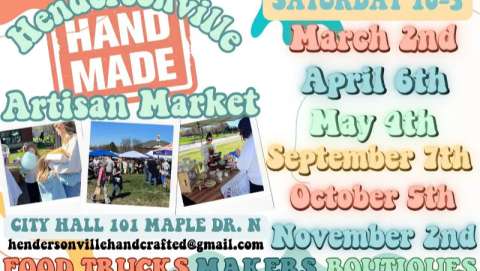 Hendersonville Handmade Market - April