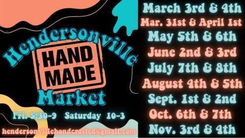 Hendersonville Handmade Market - August