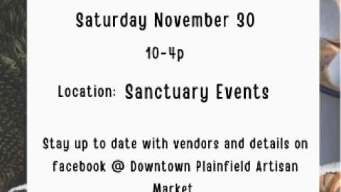 Downtown Plainfield Holiday Artisan Market