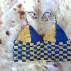 Blue & Yellow Checkered