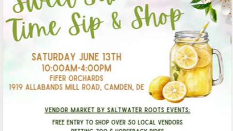 Sweet Summer Time Sip and Shop