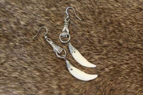 Coyote Fang Earrings
