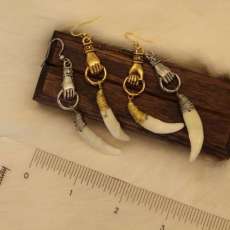 Coyote Fang Earrings